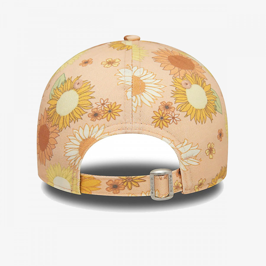 NEW ERA Sapca WMNS FLORAL AOP 9FORTY NEYYAN  PEACHW 