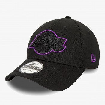 NEW ERA Sapca LA Lakers Metallic Outline 9FORTY 