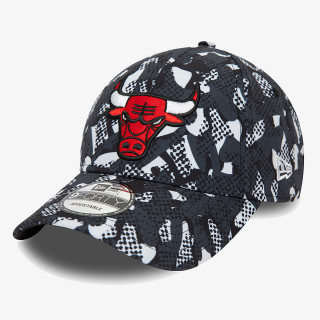 NEW ERA Sapca Chicago Bulls NBA Seasonal Print 9FORTY 