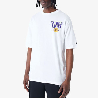 NEW ERA Sapca NBA SCRIPT OS TEE LOSLAK  WHITRP 