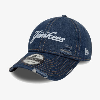 NEW ERA Sapca DENIM DISTRESS 9TWENTY® 