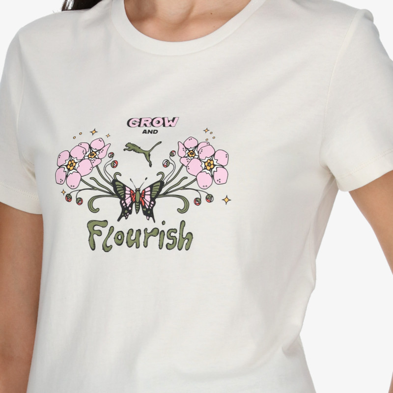 PUMA Tricouri PUMA GRAPHICS GROW & FLOURISH Tee 
