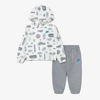 NIKE Treninguri NKB B NSW BRAND A AOP FLC PO S 