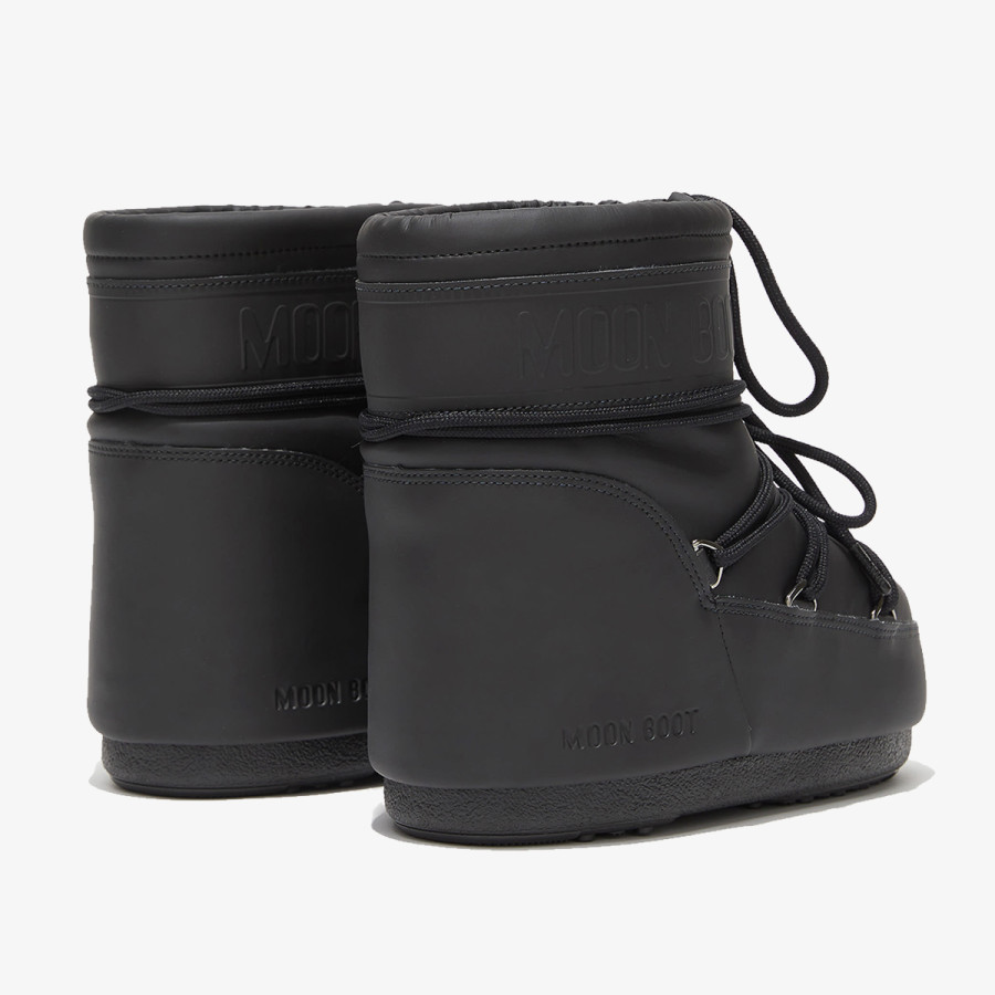 MOON BOOT Ghete MB ICON LOW RUBBER BLACK