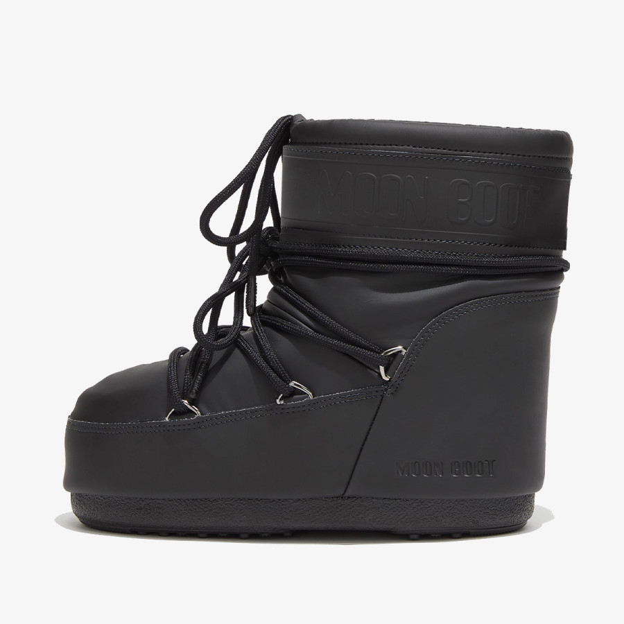 MOON BOOT Ghete MB ICON LOW RUBBER BLACK