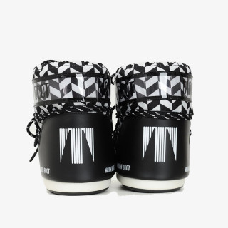 MOON BOOT Ghete MB ICON LOW OPT BLACK/WHITE 