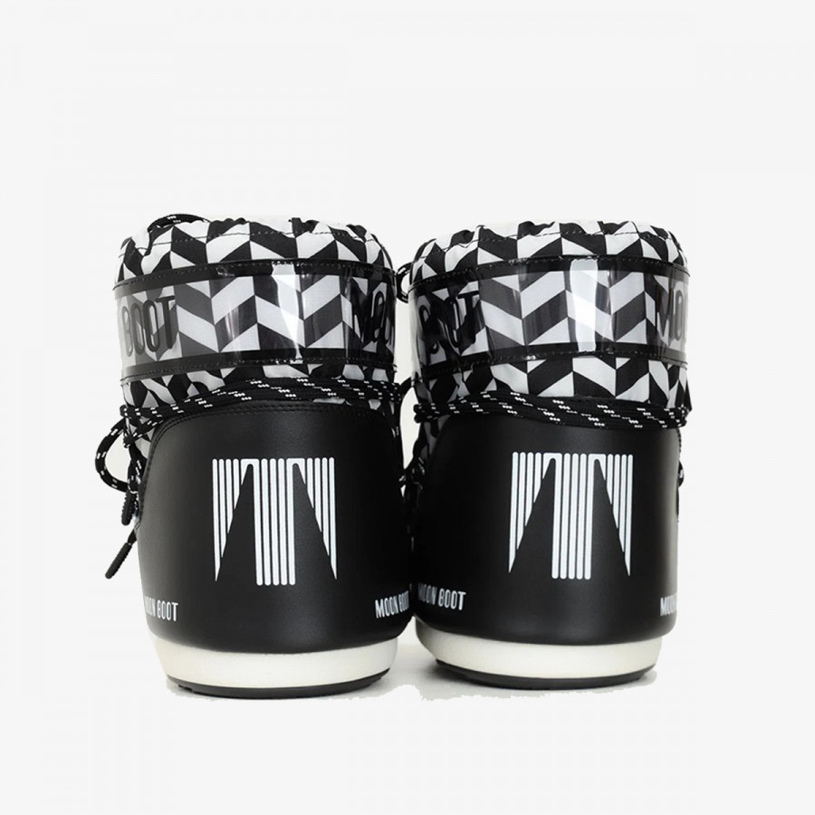 MOON BOOT Ghete MB ICON LOW OPT BLACK/WHITE 