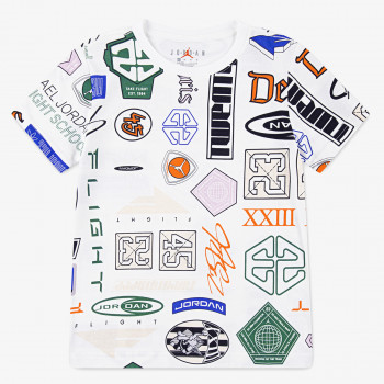 NIKE Tricouri JDB MJ ESS AOP SS TEE 