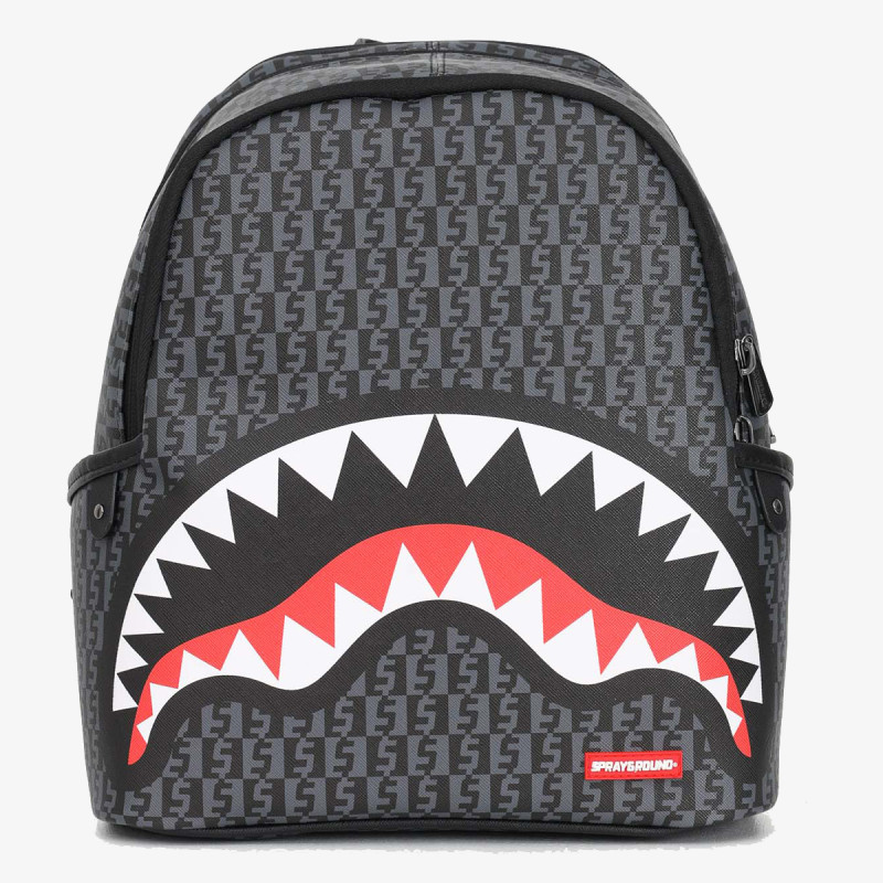 SPRAYGROUND Rucsacuri MONEY CHECK GREY SAVAGE 