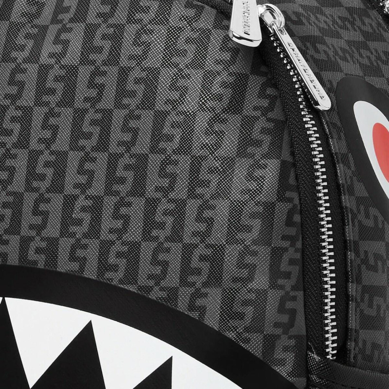 SPRAYGROUND Rucsacuri MONEY CHECK GREY SAVAGE 
