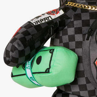 SPRAYGROUND Rucsacuri GLOBAL MOGUL LOST TICKET MONEY BEAR 