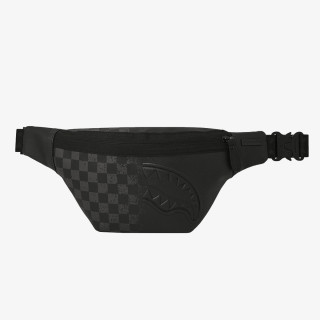 SPRAYGROUND Borsete HALF SPRITZ BLACK/GREY CHECK SAVVY CROSS 