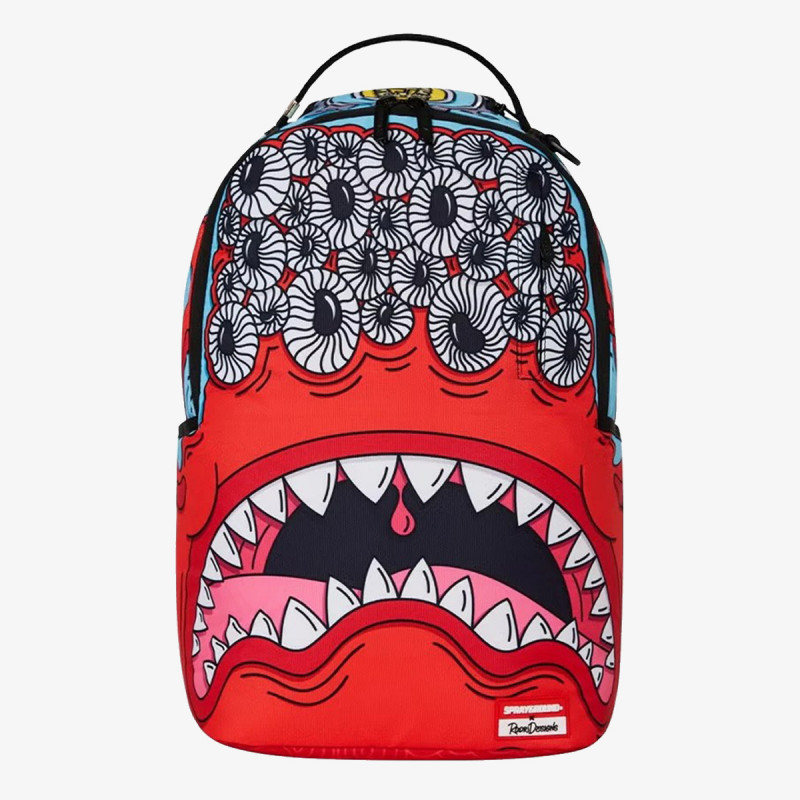 SPRAYGROUND Rucsacuri JORGE RODRIGUEZ MANY EYED RED MONSTER BA 