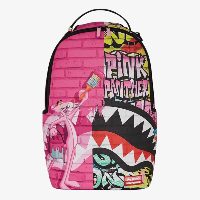 SPRAYGROUND Rucsacuri PINK PANTHER PAINTING OVER GRAFFITI DLXR 