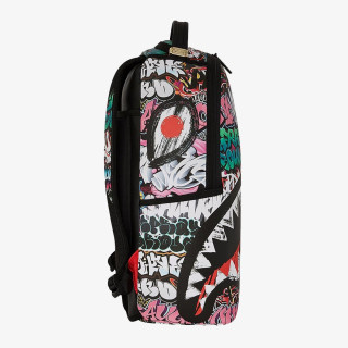 SPRAYGROUND Rucsacuri SPLIT CYBERSHARK DLXSV BACKPACK 