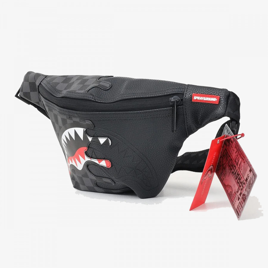 SPRAYGROUND Borsete UNFINISHED SHARK CROSSBODY 