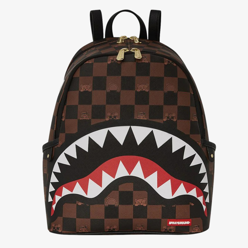 SPRAYGROUND Rucsacuri PEEKING CHARACTER CHECK SAVAGE 