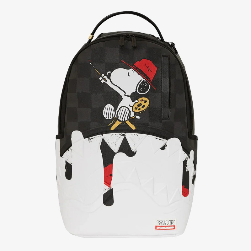 SPRAYGROUND Rucsacuri SNOOPY PAINTING SHARK DLXSV BACKPACK 