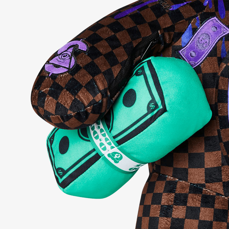 SPRAYGROUND Rucsacuri LOST IN SPACE DRIP MONEYBEAR TEDDY BEAR 