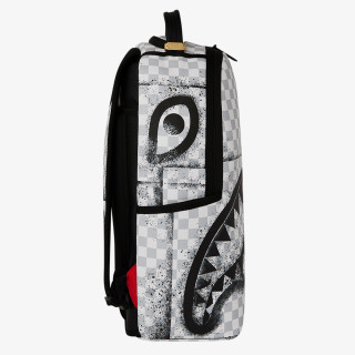 SPRAYGROUND Rucsacuri RED STENCIL SHARK BACKPACK 