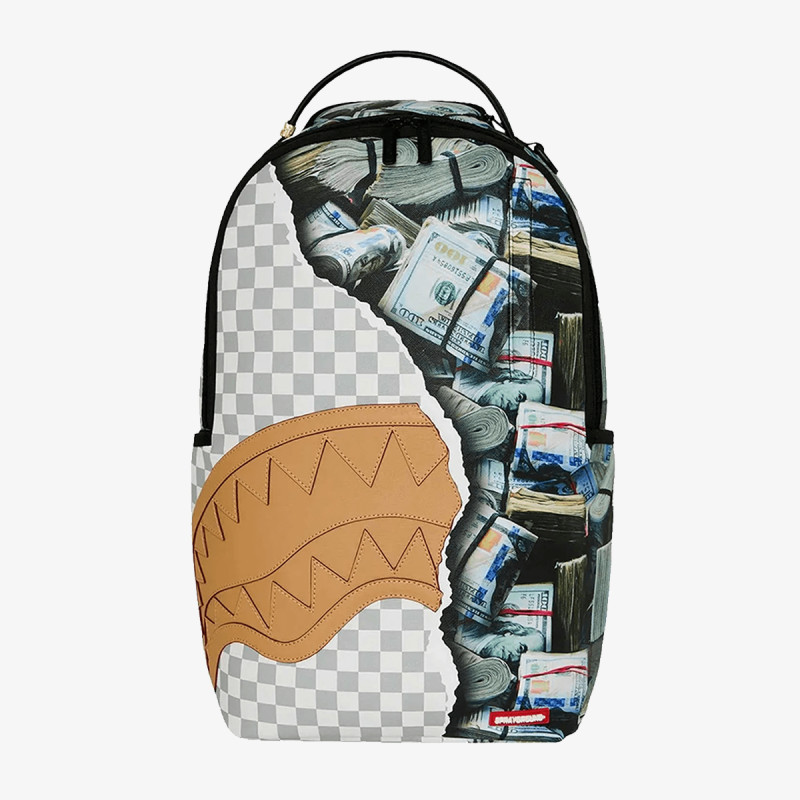 SPRAYGROUND Rucsacuri CREAM CHECK FULL OF CASH BACKPACK 