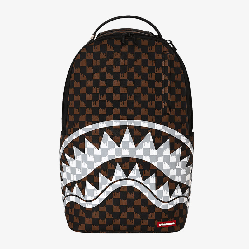 SPRAYGROUND Rucsacuri SHARKS IN PARIS WTF BUBBLY BLACK CHECK B 