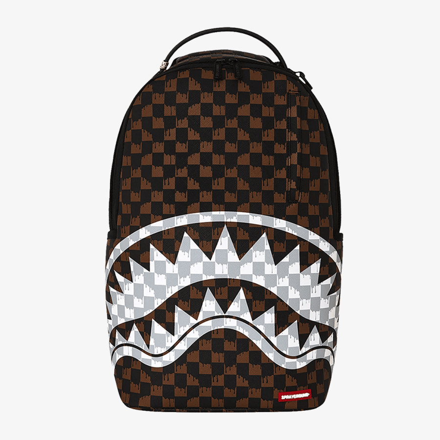 SPRAYGROUND Rucsacuri SHARKS IN PARIS WTF BUBBLY BLACK CHECK B 