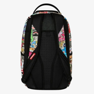 SPRAYGROUND Rucsacuri PUNK STICKER SHARK BACKPACK 