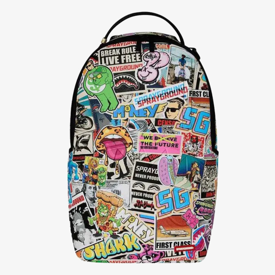 SPRAYGROUND Rucsacuri PUNK STICKER SHARK BACKPACK 