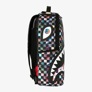 SPRAYGROUND Rucsacuri CRAZY CHECK BACKPACK 