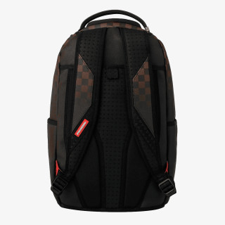 SPRAYGROUND Rucsacuri BROWN CHECK GHOST DRIP BACKPACK 
