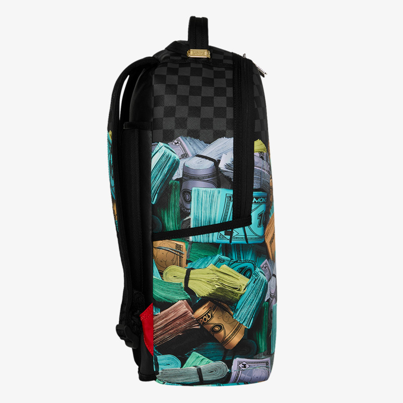 SPRAYGROUND Rucsacuri MONOPOLY MONEY STACKS BACKPACK 