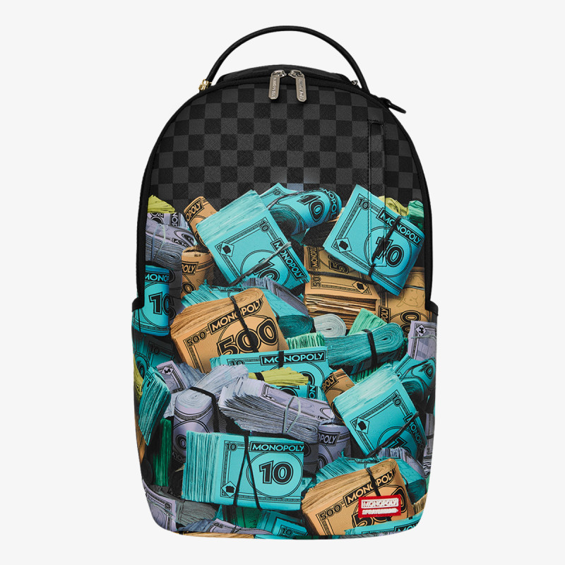 SPRAYGROUND Rucsacuri MONOPOLY MONEY STACKS BACKPACK 