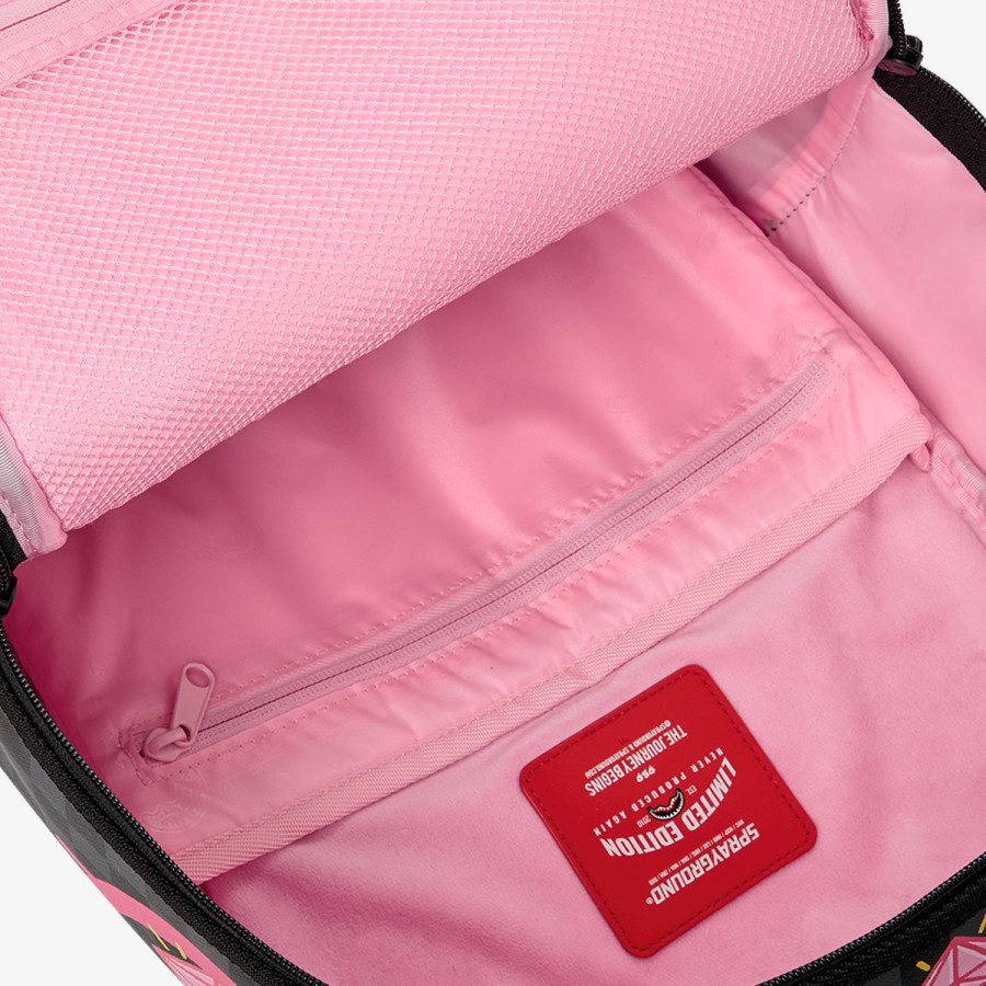 SPRAYGROUND Rucsacuri PINK PANTHER: DRIPPY DIAMONDS BACKPACK 
