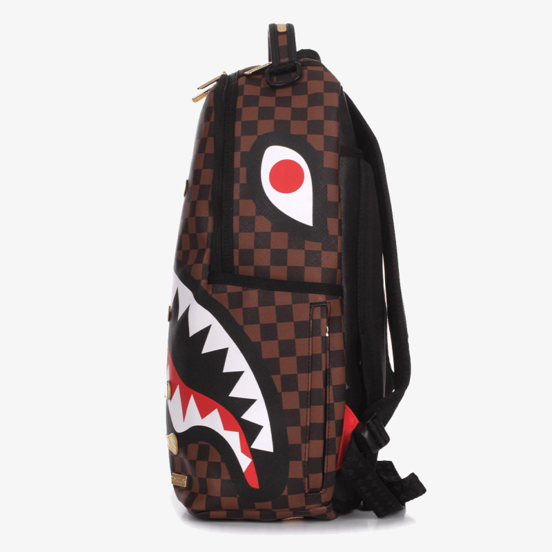 SPRAYGROUND Rucsacuri SHARKS IN PARIS GOLD DRIP BACKPACK 