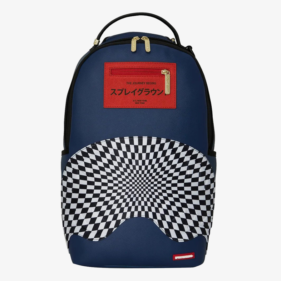 SPRAYGROUND Rucsacuri ICHIMATSU-MOYŌ WARP CHECK SHARK BACKPACK 