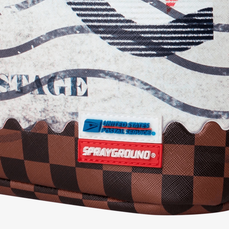 SPRAYGROUND Rucsacuri USPS SHARK STAMP BACKPACK 