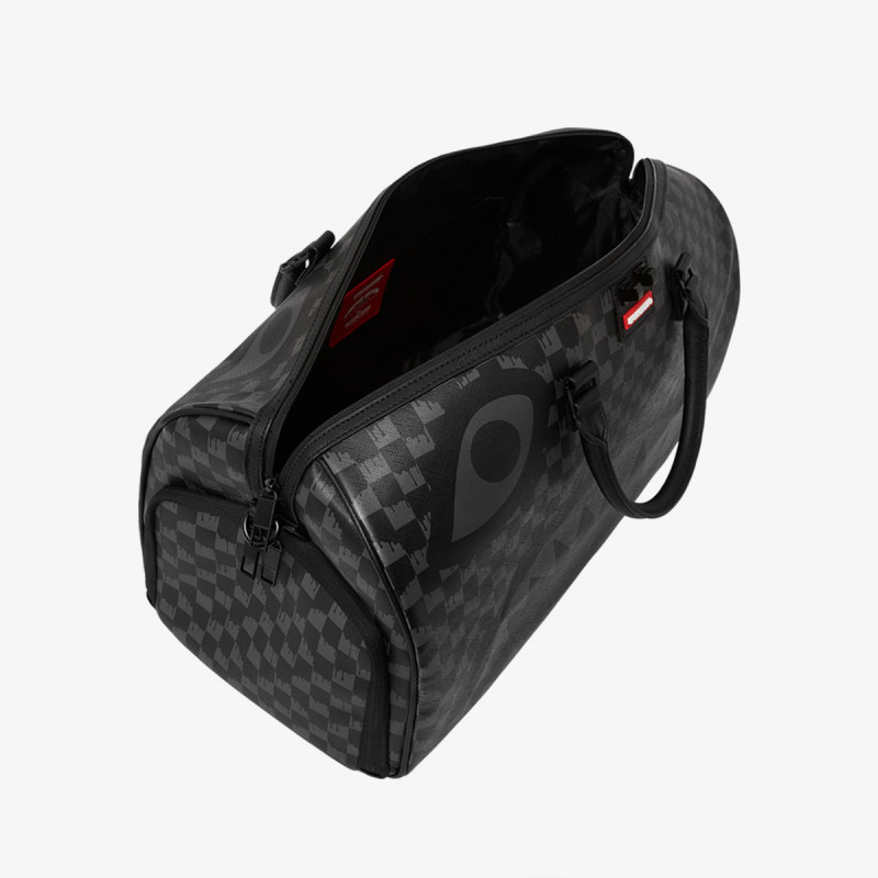 SPRAYGROUND Genti HANGOVER DRIP CHECK DUFFLE 