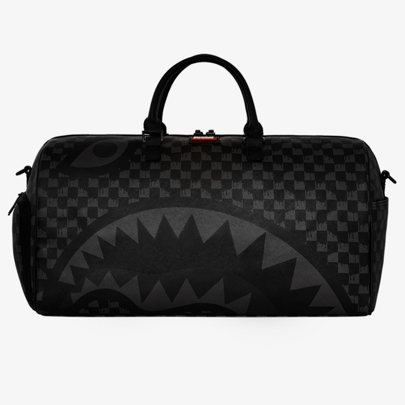 SPRAYGROUND Genti HANGOVER DRIP CHECK DUFFLE 