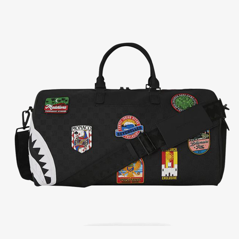 SPRAYGROUND Rucsacuri GLOBAL MOGUL BILLIONAIRE DUFFEL 