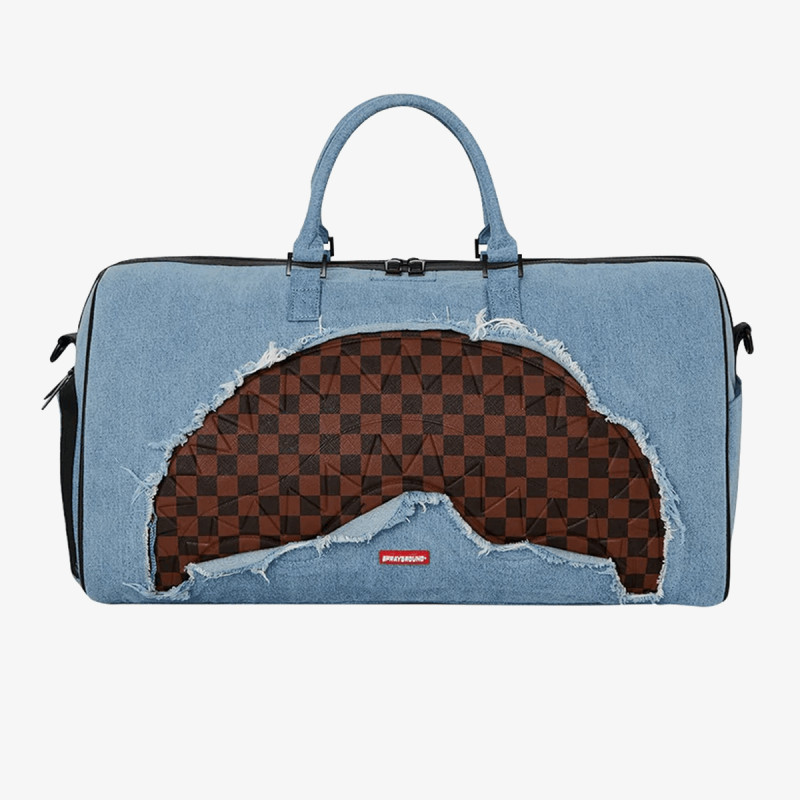 SPRAYGROUND Rucsacuri DENIM SHARK DUFFLE 