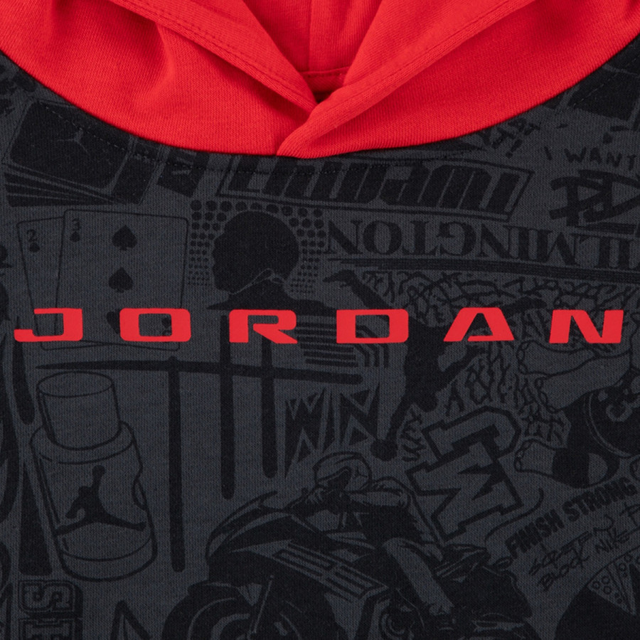 JORDAN Hanorace JDB MJ BRK LSR PO HOODIE 