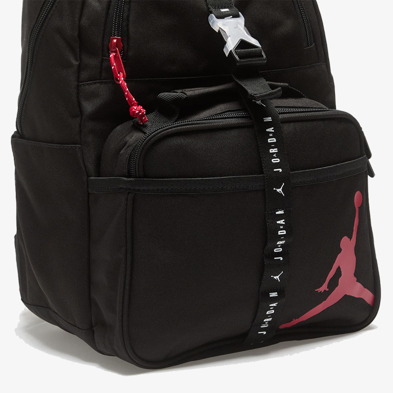 NIKE Rucsacuri Air Jordan Lunch Backpack<br />Big Kids' Backpack (18L) and Lunch Bag (3L) 