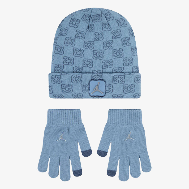 Seturi JAN MONOGRAM BEANIE SET 