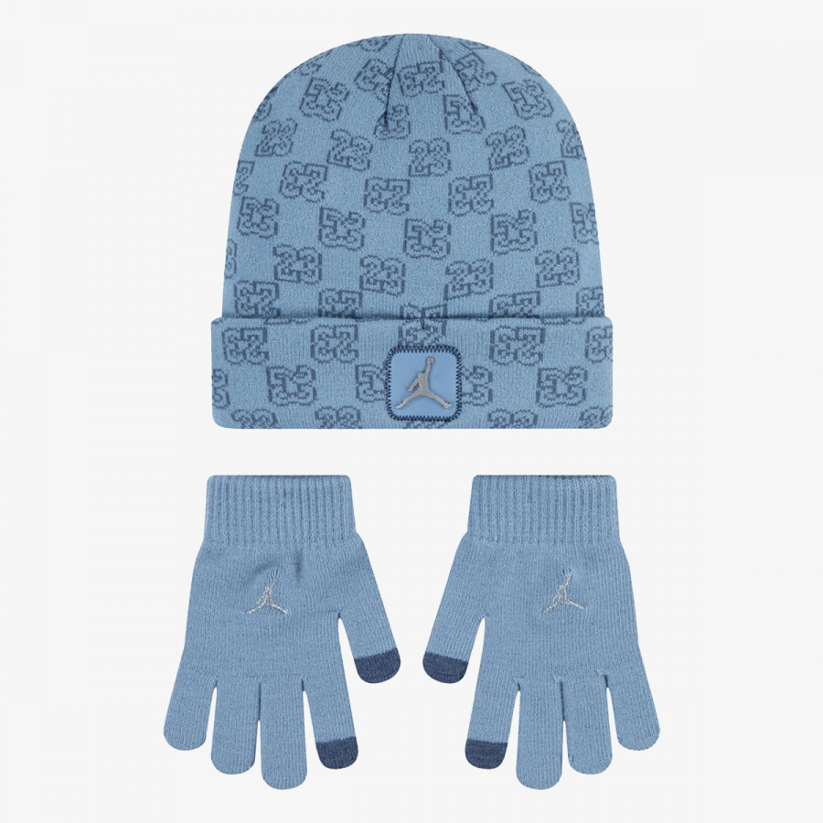 Seturi JAN MONOGRAM BEANIE SET 
