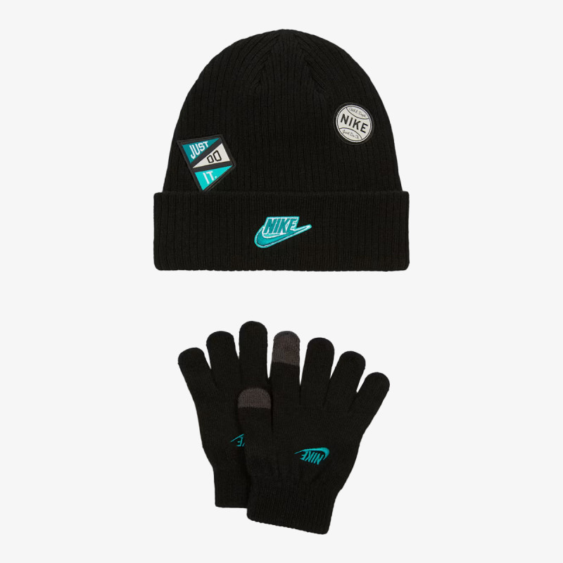 NIKE Seturi NAN MULTISPORT PEAK BEANIE SET 
