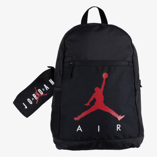 JORDAN Rucsacuri JORDAN AIR SCHOOL CHILDREN'S BACKPACK WITH PENCIL CASE - BLACK 
