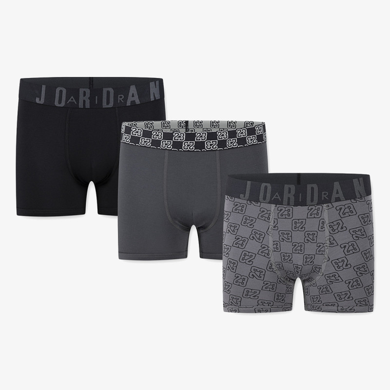 JORDAN Lenjerie JHB 23 MONOGRAM 3PK BOXER BRIE 