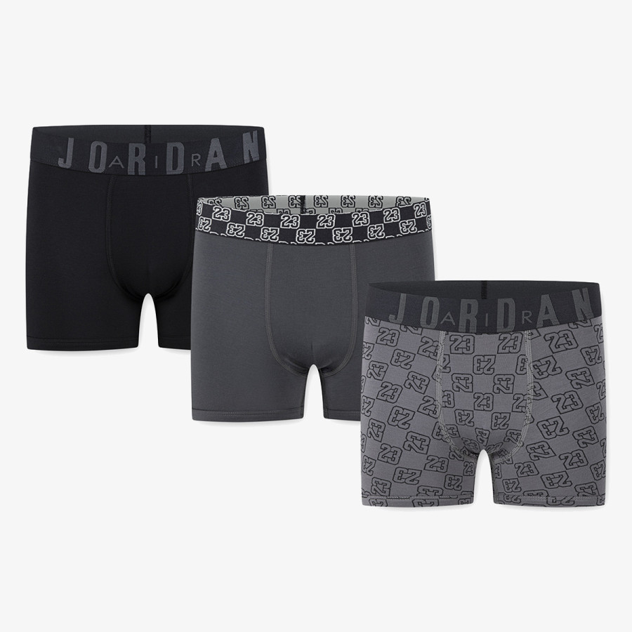 JORDAN Lenjerie JHB 23 MONOGRAM 3PK BOXER BRIE 