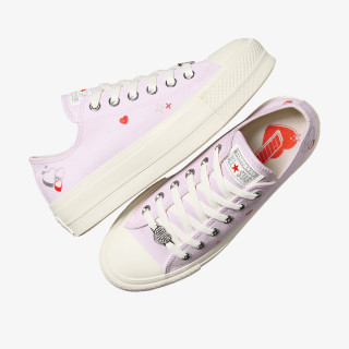 CONVERSE Pantofi Sport Chuck Taylor All Star Lift Platform Y2K Heart Low Top 